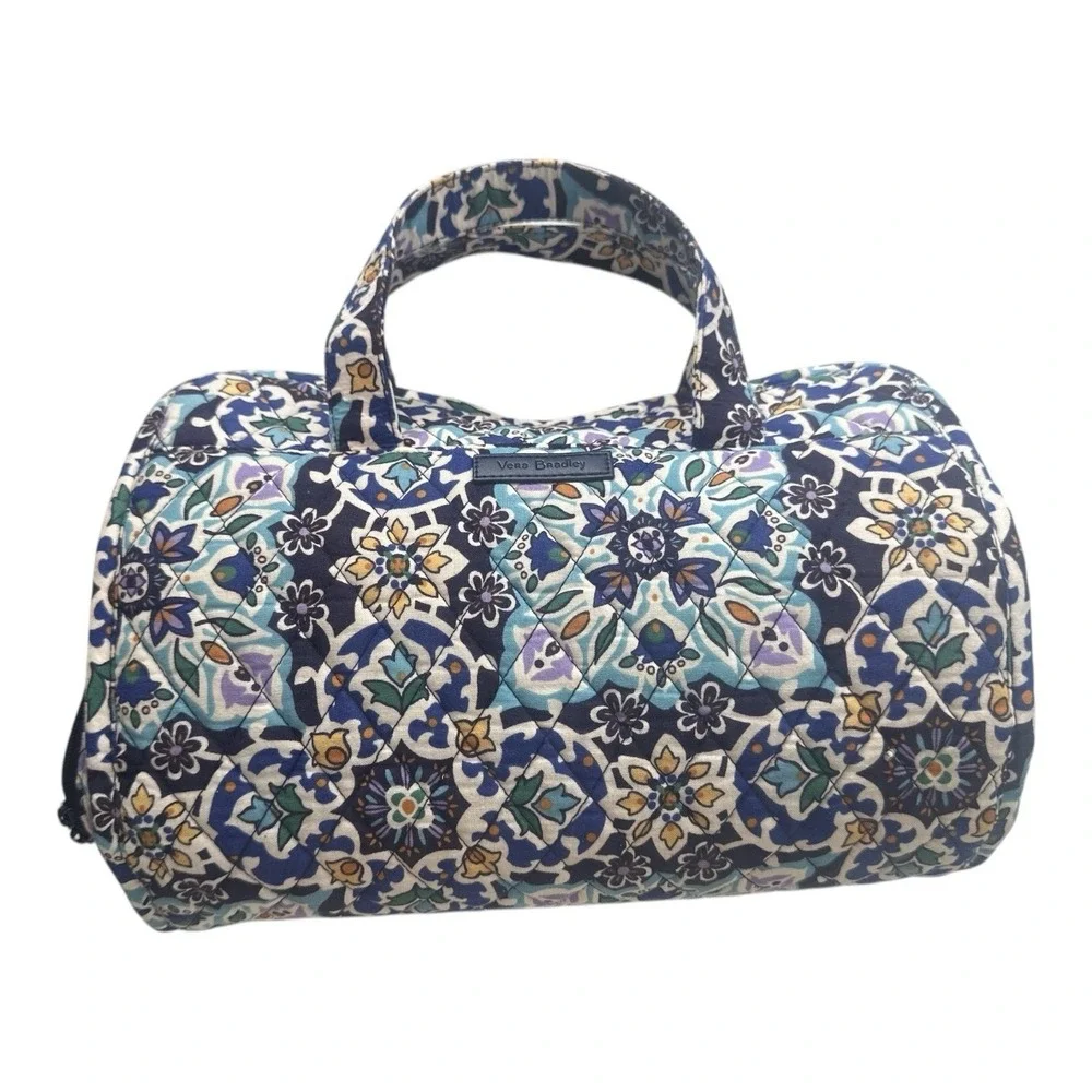 Vera Bradley Hanging Organizer Makeup Bag Travel Vacation